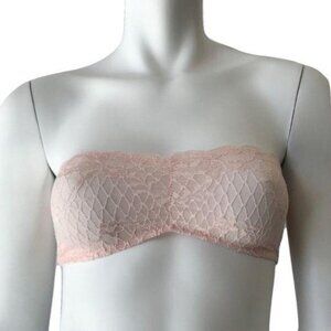 Free People Pink Lace Bandeau